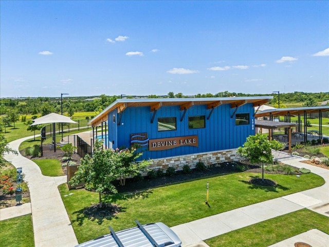 1725 Cobblecrest Ln, Leander, TX 78641 - view of home's community featuring a yard
