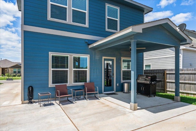1725 Cobblecrest Ln, Leander, TX 78641 - view of patio with a grill