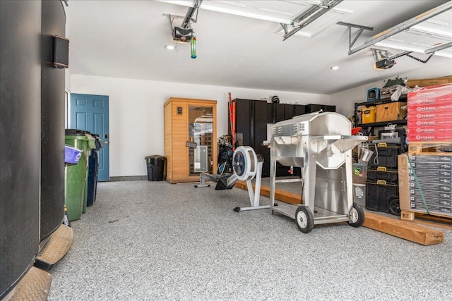 1725 Cobblecrest Ln, Leander, TX 78641 - garage featuring a garage door opener