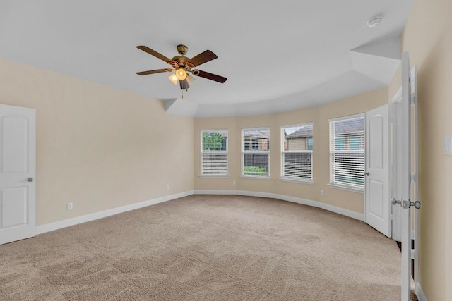 3546 Guadalajara St, Round Rock, TX 78665 - carpeted spare room with ceiling fan and a smoke detector