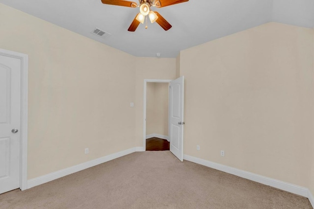 3546 Guadalajara St, Round Rock, TX 78665 - unfurnished bedroom featuring light carpet and ceiling fan
