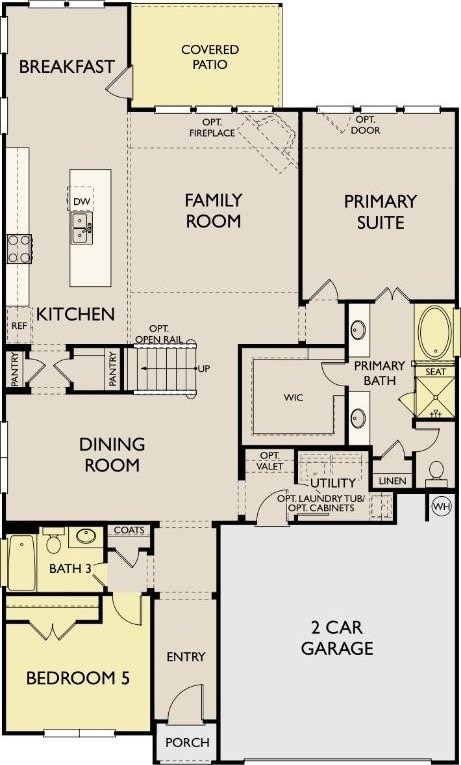 1309 Dog Iron St, Georgetown, TX 78633 - view of home floor plan