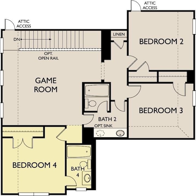 1309 Dog Iron St, Georgetown, TX 78633 - view of property floor plan