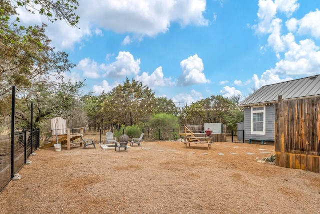 1302 White Tail, Horseshoe Bay, TX 78657 - view of yard