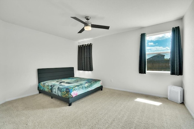 116 Charles Trl, Georgetown, TX 78626 - bedroom with carpet and ceiling fan