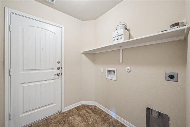 14513 Martial Eagle Dr, Elgin, TX 78621 - washroom featuring hookup for a washing machine, electric dryer hookup, and hookup for a gas dryer