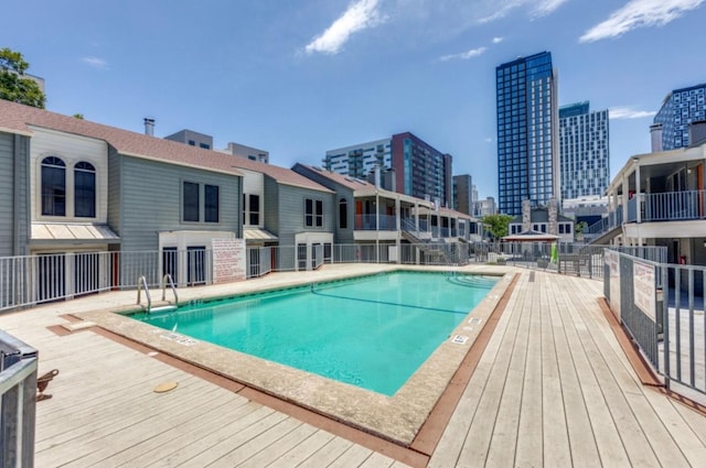 2529 Rio Grande St Unit 51, Austin, TX 78705 - community pool featuring a view of city