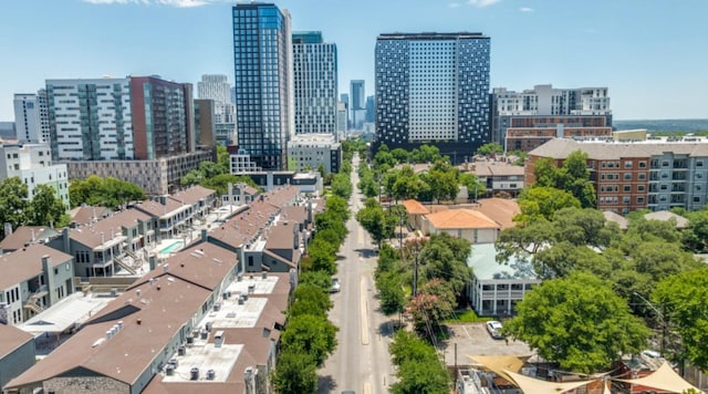 2529 Rio Grande St Unit 51, Austin, TX 78705 - bird's eye view of city skyline