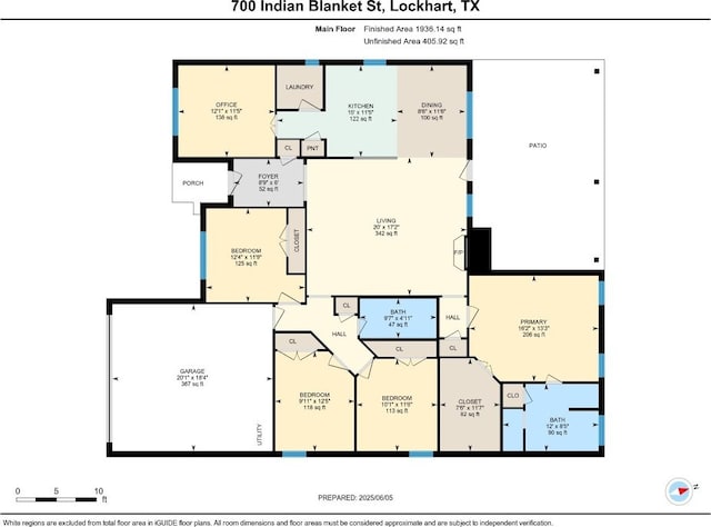 700 Indian Blanket St, Lockhart, TX 78644 - view of room layout