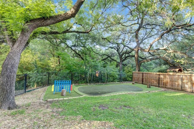 4812 Mantle Dr, Austin, TX 78746 - view of yard