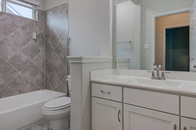 216 Allegrini St, Leander, TX 78641 - full bath featuring vanity and tub / shower combination