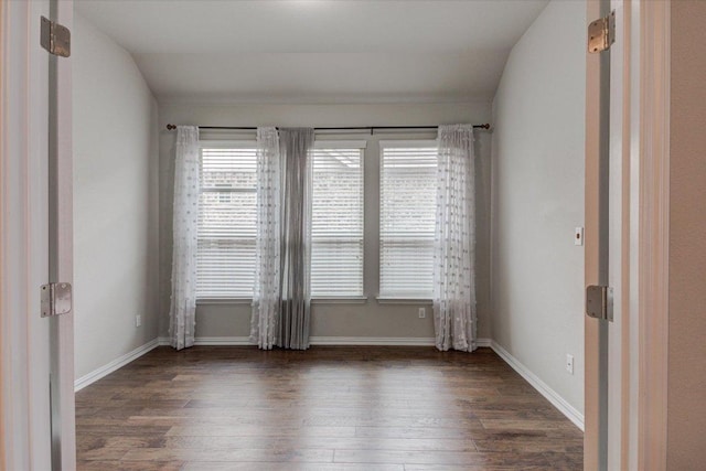 216 Allegrini St, Leander, TX 78641 - empty room featuring dark wood-style floors and baseboards