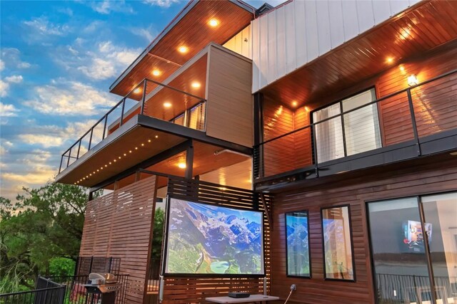 1800 Buffalo Gap Rd, Austin, TX 78734 - view of home's exterior featuring a balcony