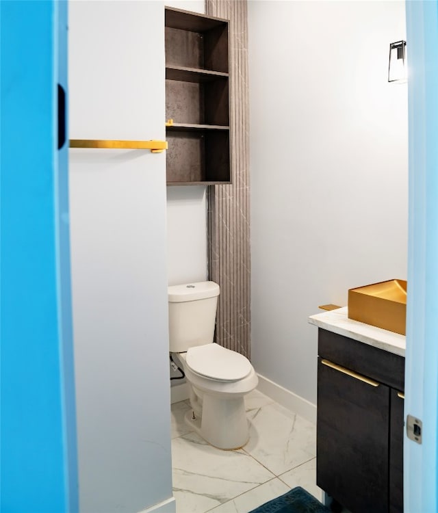 1800 Buffalo Gap Rd, Austin, TX 78734 - bathroom with marble finish floors and vanity