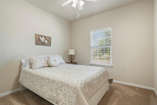 1407 Brashear Ct, Cedar Park, TX 78613 - carpeted bedroom featuring baseboards and ceiling fan
