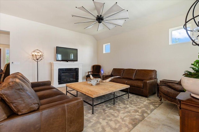 309 Singing Sumac Way, San Marcos, TX 78666 - living area featuring healthy amount of natural light and a fireplace