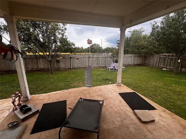 4113 Natural Bridge Ct, Round Rock, TX 78681 - fenced backyard featuring a patio area