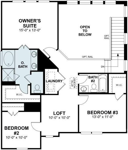 20013 Aqua Reef Dr, Austin, TX 78747 - view of floor plan / room layout