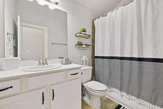 4225 Borho Ranch St, Leander, TX 78641 - full bathroom with vanity and tile patterned flooring