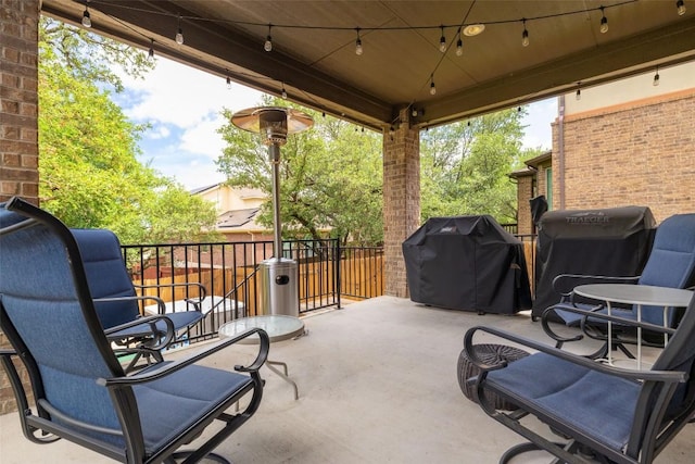 4225 Borho Ranch St, Leander, TX 78641 - view of patio / terrace featuring grilling area