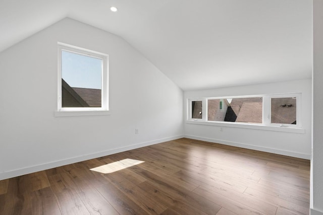 2500 Southland Dr Unit B, Austin, TX 78704 - additional living space featuring plenty of natural light, lofted ceiling, and wood finished floors