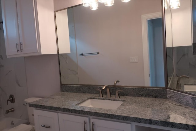 119 Waimanalo Dr, Bastrop, TX 78602 - full bath with vanity and  shower combination