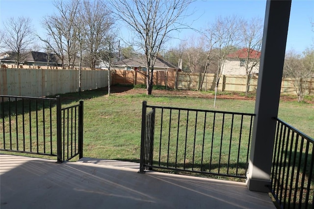 119 Waimanalo Dr, Bastrop, TX 78602 - deck featuring a fenced backyard