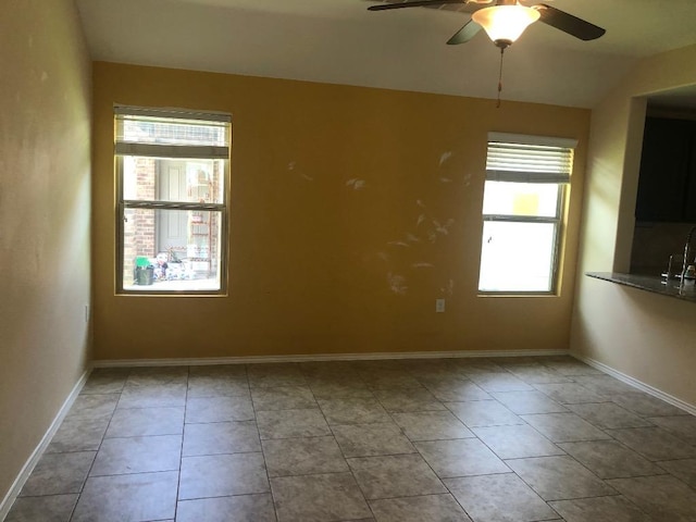 3505 Breckenridge Dr, Austin, TX 78744 - spare room featuring healthy amount of natural light and a ceiling fan