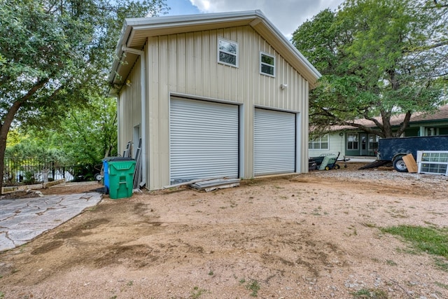 134 Glen Oaks Dr, Sunrise Beach, TX 78643 - view of detached garage