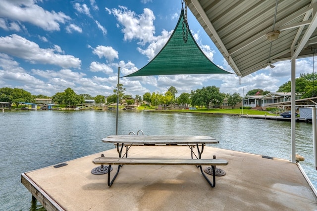 134 Glen Oaks Dr, Sunrise Beach, TX 78643 - dock featuring a water view