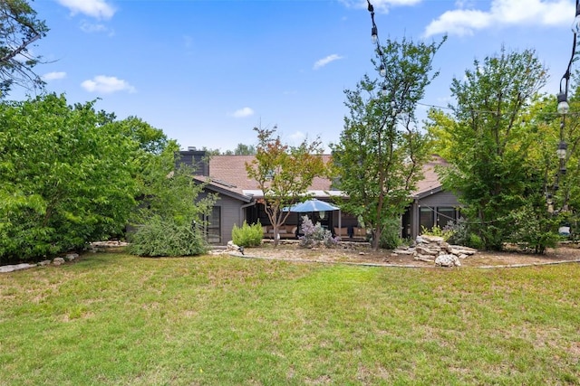 103 Schooner Dr, Lakeway, TX 78738 - view of grassy yard