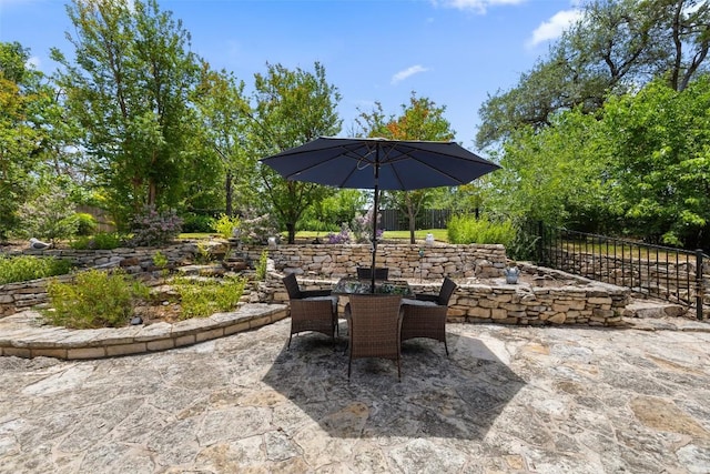 103 Schooner Dr, Lakeway, TX 78738 - view of patio featuring outdoor dining space