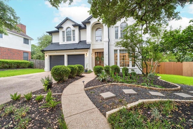 5304 China Garden Dr, Austin, TX 78730 - view of front of home featuring driveway and a garage