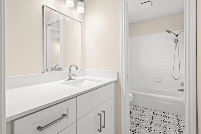 7606 Mesa Dr, Austin, TX 78731 - full bath featuring vanity and  shower combination