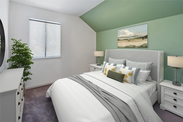1424 Roxannes Run, Pflugerville, TX 78660 - bedroom featuring carpet and lofted ceiling