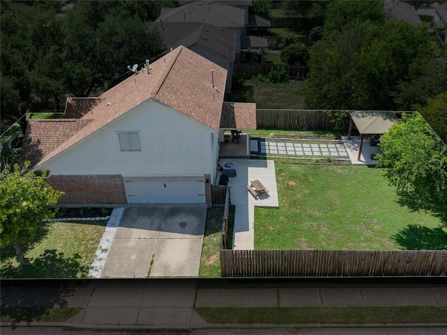 1424 Roxannes Run, Pflugerville, TX 78660 - view from above of property