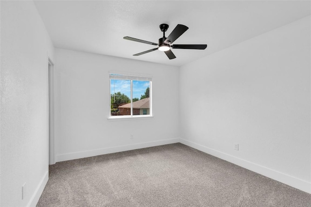 111 Woodley Rd, Leander, TX 78641 - spare room with carpet floors and ceiling fan