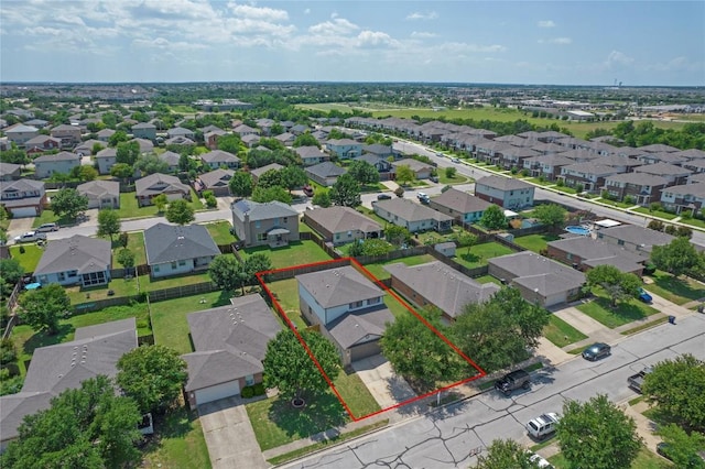111 Woodley Rd, Leander, TX 78641 - aerial view of residential area featuring property boundaries highlighted