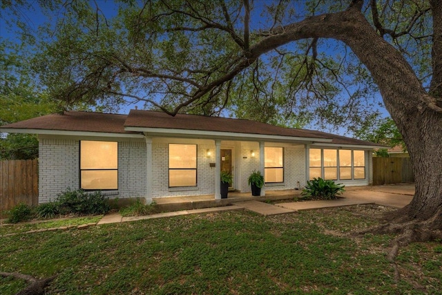 8102 Shadowood Dr, Austin, TX 78757 - view of front of home featuring brick siding