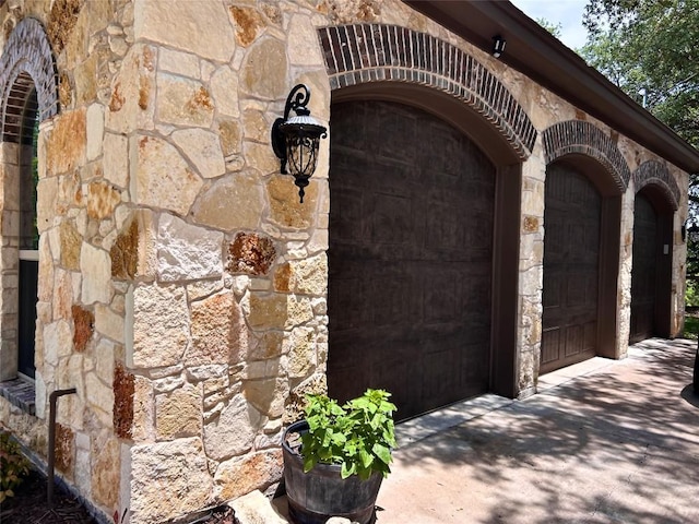 304 Bluestem Cv, Georgetown, TX 78633 - garage with concrete driveway
