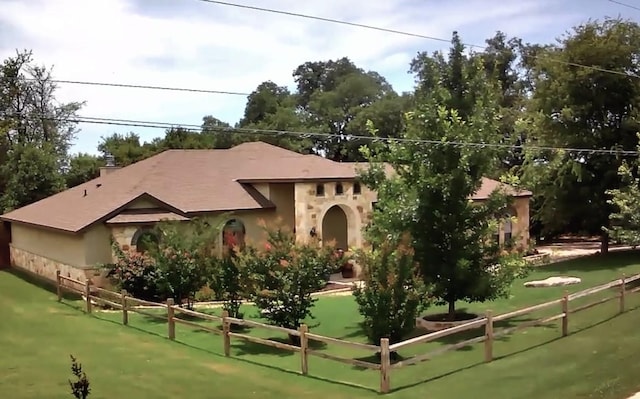 304 Bluestem Cv, Georgetown, TX 78633 - view of front of property featuring stucco siding