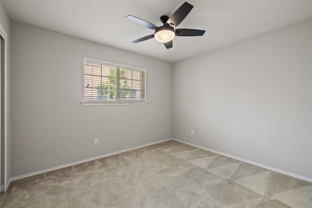 517 Castebar Dr, Round Rock, TX 78664 - unfurnished room with light carpet and a ceiling fan