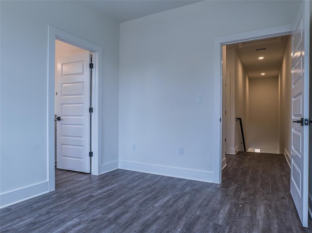 2009 Iroquois Ln Unit B, Austin, TX 78741 - empty room featuring dark wood finished floors