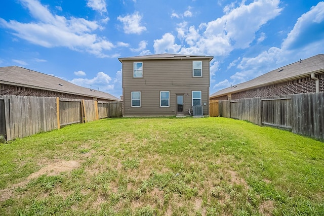 20016 Woodrow Wilson St, Manor, TX 78653 - rear view of property featuring a fenced backyard