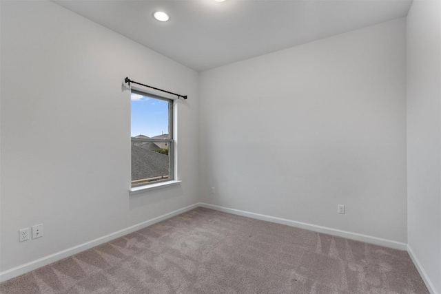 2437 Burberry Ln, Leander, TX 78641 - empty room featuring carpet and recessed lighting