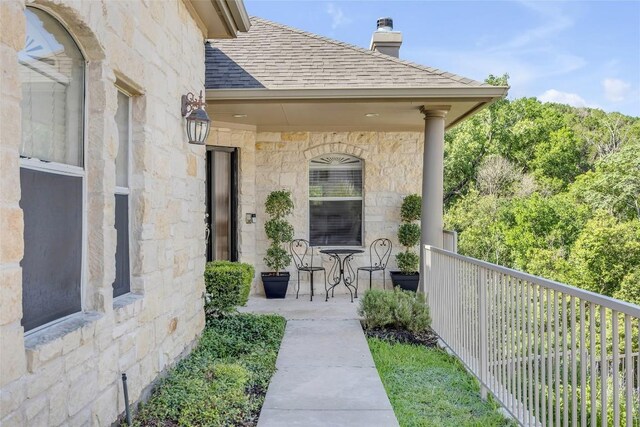 5511 Oakwood Cv Unit B, Austin, TX 78731 - view of patio