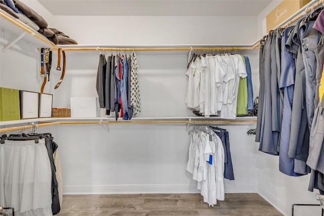 5511 Oakwood Cv Unit B, Austin, TX 78731 - spacious closet featuring wood finished floors
