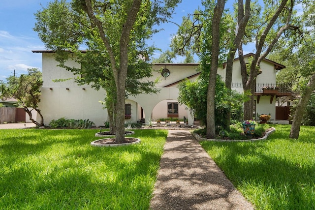 11923 Brookwood Cir, Austin, TX 78750 - view of front facade featuring stucco siding