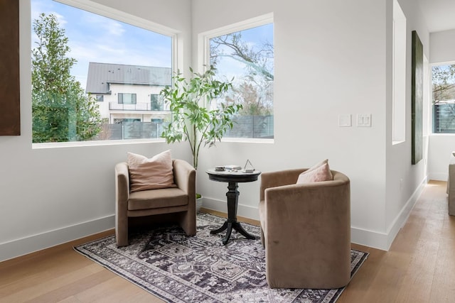 1703 Miami Dr, Austin, TX 78733 - sitting room featuring wood finished floors and baseboards