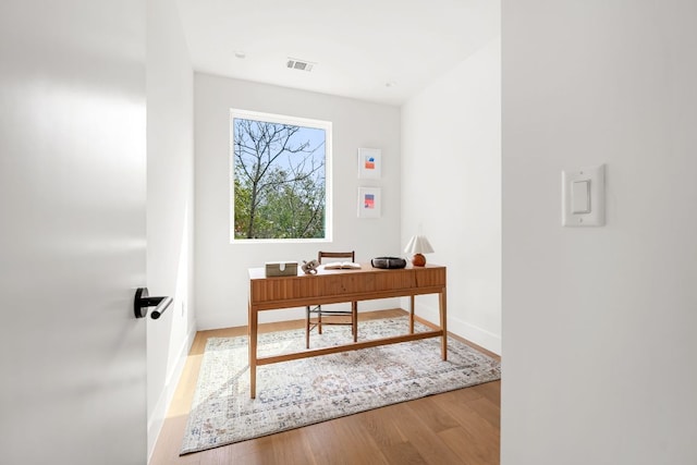 1703 Miami Dr, Austin, TX 78733 - office featuring wood finished floors and baseboards